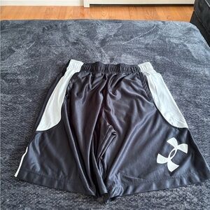 Under Armour Charcoal and Light Gray Shorts
